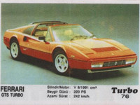 Ferrari GTS Turbo red