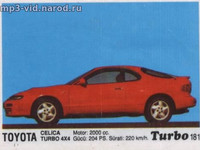 Toyota Celica Turbo 4x4 red