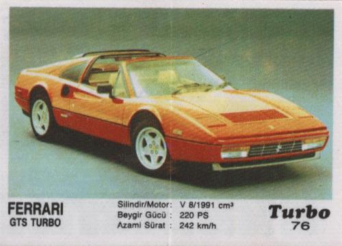 Ferrari GTS Turbo red