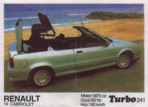 Renault 19 Cabriolet metallic