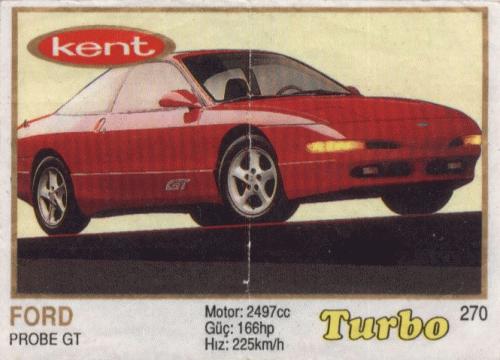 Ford Probe GT red