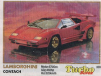 Lamborghini Contach red