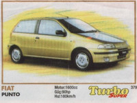 Fiat Punto yellow