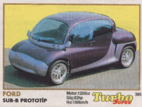 Ford Sub-B Prototip burgundy