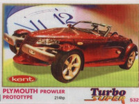 Plymouth Prowler Prototype часы фон красная кабриолет машина авто мото