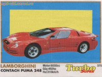 Lamborghini Contach Puma 248 red