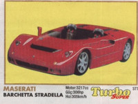 Maserati Barchetta Stradella red