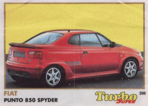 Fiat Punto 850 Spyder red