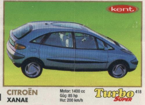 Citroën Xanae blue