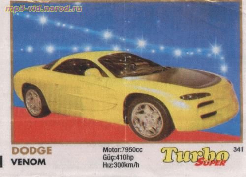Dodge Venom yellow