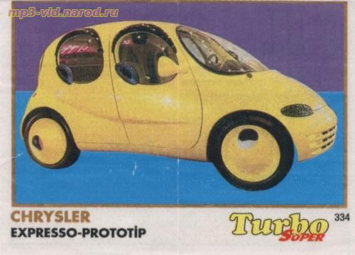 Chrysler Expresso-Prototip yellow